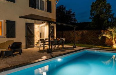 Villa des palmiers - Magnifique villa avec piscine chauffée et terrain de pétanque - Foto 46