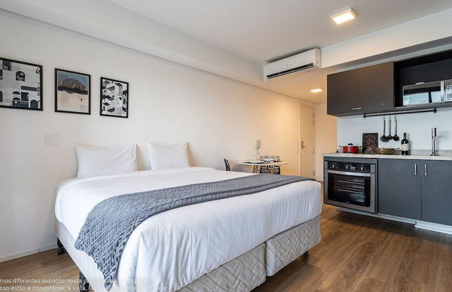 Setin Downtown Genebra by Viva - Apartamentos completos na Bela Vista com piscina - Foto 31