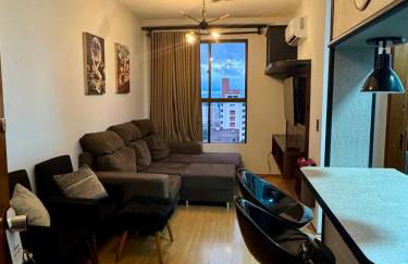 Apartamento inteiro 43 mts em Hotel Famoso de Rede em Todo Brasil - Foto 1
