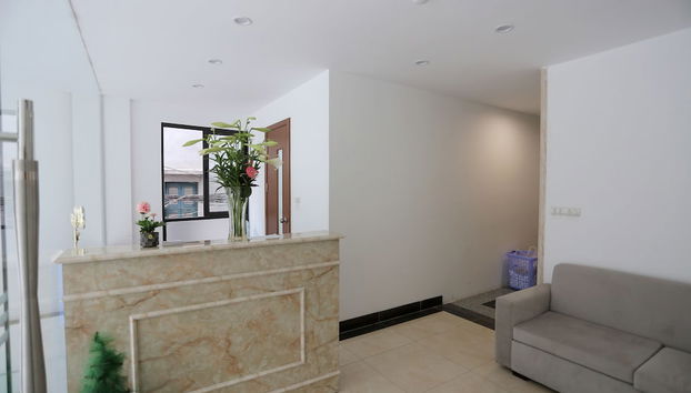 Mostrador de check-in y check-out