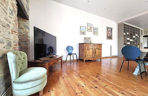 Magnifique villa en pierres au cœur de Saint Antonin Noble Val - Piscine et jardin privés -10 personnes - Foto 26