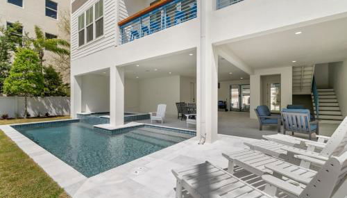 The Akoya & Pearl Houses at the Gemma - 2 Homes with Private Pools Just Steps to Clearwater Beach - Foto 4, sunbed