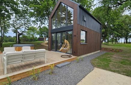 Vilanovka - domki z prywatną balią przy stawie i lesie - Foto 15