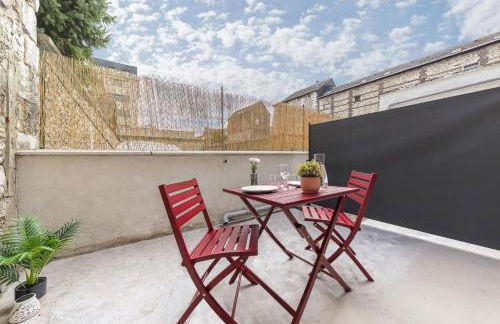 Le cocon rouennais - Terrasse - Climatisation - Gare - Foto 8