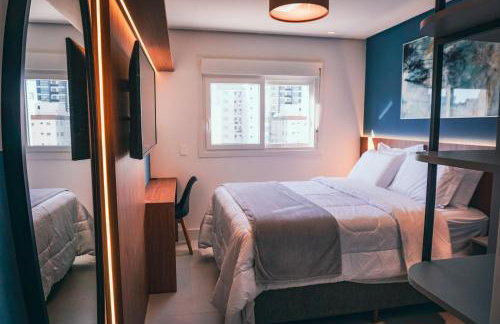 Apê elegante, terraço Lindo e ótima localização - Foto 21