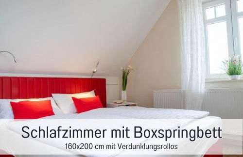 Dahem-Apartments - ruhig Parkplatz Rhein Main Gebiet gut erreichbar - 3 Apartments - barrierefrei mit Garten und Hund auf Anfrage -- 2 SZ Maisonette mit Balkon, -- 2 SZ mit Balkon - Foto 63