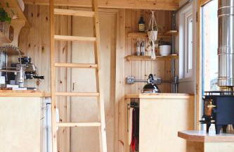 Aileen - Unique tiny house with wood fired roll top bath in heart of the Cairngorms - Foto 6