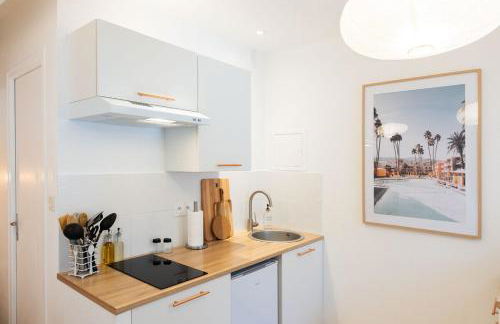 Le Palm Spring - studio cosy en centre-ville - Foto 7