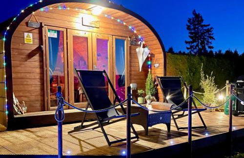 FINN VILLAGE - Loch Lomond Sunset Glamping Pod - Private Ofuro HOT TUB - Foto 4