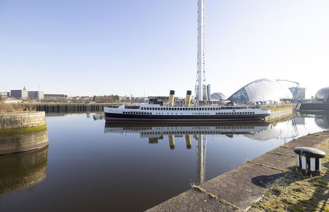 JOIVY Bright 3-Bed Flat Overlooking The Clyde - Foto 33