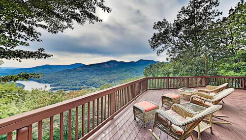 Sunset Retreat - Big Deck, Mountain & Lake Lure Views! - Foto 2