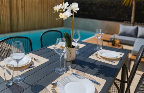 Villa Moderne de Standing avec Piscine Privée à 400m de la Plage - 4 Chambres - Foto 8