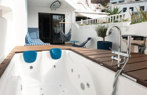 Modern, design, private jacuzzi - 2 terraces, 2 beds - Wow Apartment - Los Christianos - Foto 22