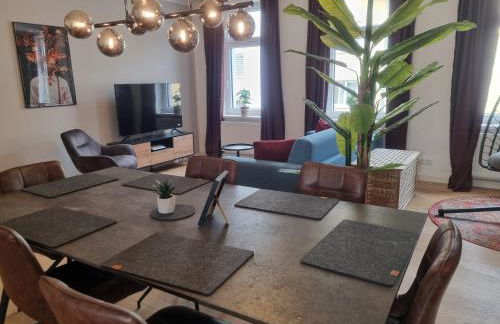 maremar - Style-Loft am Ferberturm - 2 Schlafzimmer - Luxus Boxspringbett - Arbeitsplätze - Highspeed WLAN - Foto 12