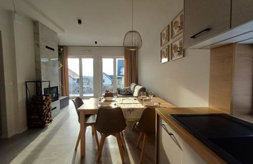 Domek Leniuchowanie- kominek, ognisko, faktura - Foto 4