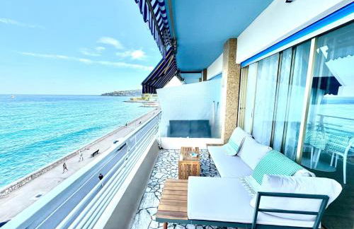 Casa Sud Menton Studio Front de Mer Vue Mer Panoramique Terrasse Parking - Foto 26