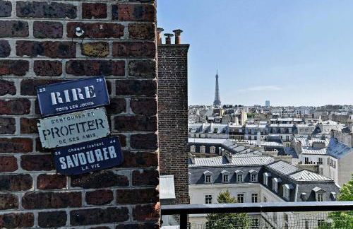 Studio Terrasse vue incroyable sur Tour Eiffel - Foto 1