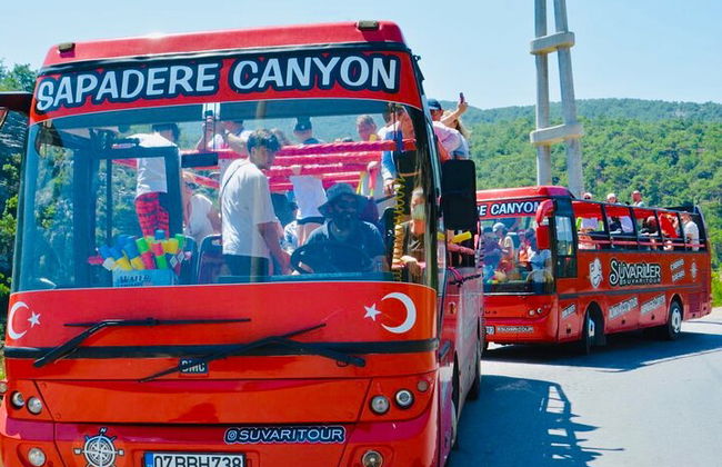 Da Alanya Tour di un'intera giornata al Sapadere Canyon con pranzo e trasferimenti - Foto 7