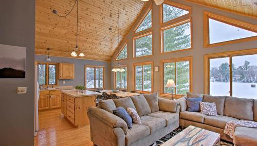 Waterfront Fife Lake Cottage Dock, Kayak, Sunroom - Foto 3