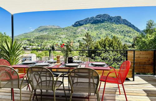 L'ancienne Étude - Superbe vue - Piscine chauffée - Foto 4