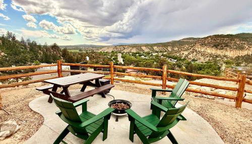 Yurt Overlook #8 with AC and Private Bath King Suite - Foto 4