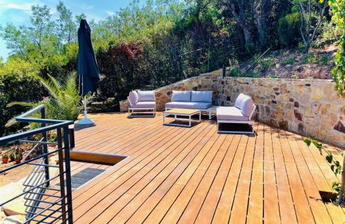 Superbe vue mer et Estérel, Villa Neuve pour 8-10 Personnes, Clim, Piscine - Foto 20