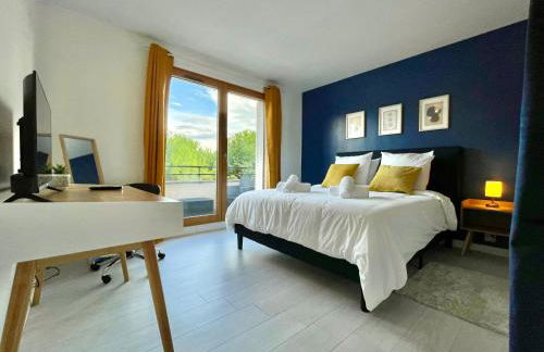 Séjour Business & Famille, 2 chambres, Parking & WiFi - Foto 16