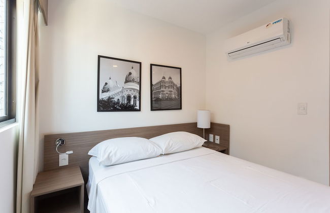 Lindo Flat no Beach Class Santa Maria em Boa Viagem - Foto 17