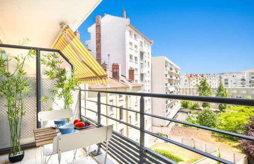 BnGo l Le Cocon Paisible PartDieu l Terrasse, 4p, 1ch, proche Gare PartDieu - Photo 7