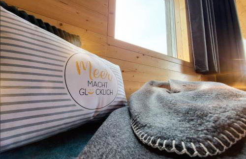 Werder Chalet -- GROßES SONNENDECK -- Strand 150m I Sauna I eKamin I bis 8 Pers I Meerblick I by "Meyers am Meer" - Foto 46