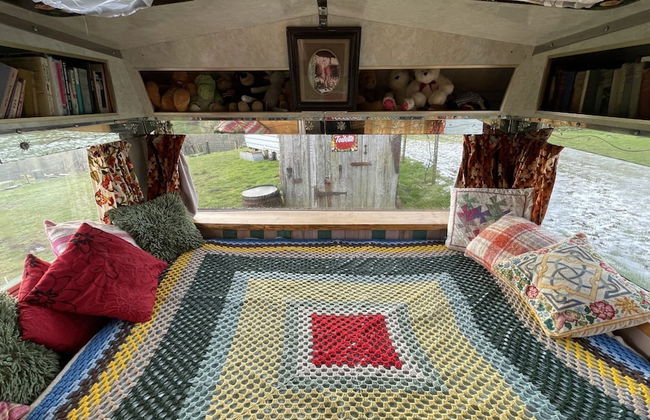 2 x Double Bed Glamping Wagon at Dalby Forest - Foto 8