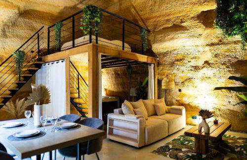 Suite troglodyte & spa privé - Luxe et détente - Photo 6