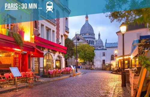 Le Contemporain ~ T4 Spacieux ~ RER A & Disney - Foto 33