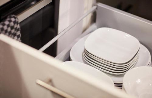 R B Apartment Hamburg Business am Flughafen für 1-5 Personen - ideal für Geschäftsreisende und Familien - Küche - Waschtrockner - Smart TV - kostenloser Parkplatz - Foto 17