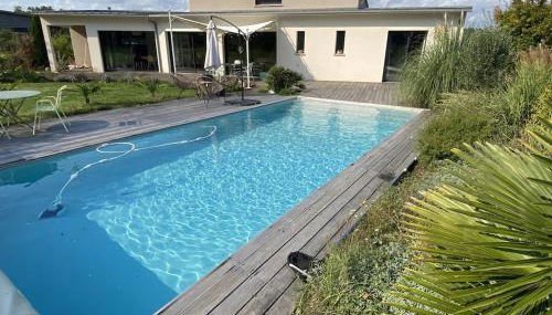 Villa contemporaine avec piscine sur 4000 m2 à Rodez 9 personnes - Photo 4
