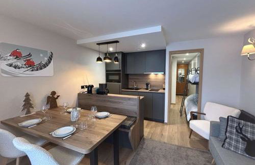 Appartement moderne, proche pistes, 4 pers, Wi-Fi, linge inclus - FR-1-180-650 - Foto 1