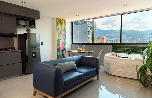 Cozy Aparta-suite Stadio Jacuzzi Rosa Negra - Foto 40