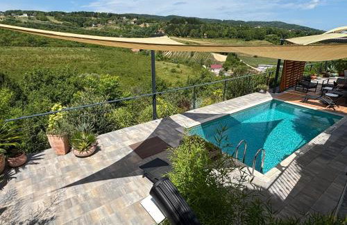 Vacation home, private pool & whirpool jacuzzi outhouse377 - Foto 9