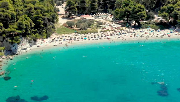 Vista aerea di Kastani