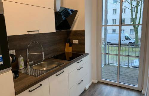 40 qm Appartment Parkplatz, Balkon,Netflix, Prime - Foto 7