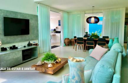 Pearly House 5 Suites Close to the Beach in Guarajuba Paradise of the Sea Condominium - Photo 17