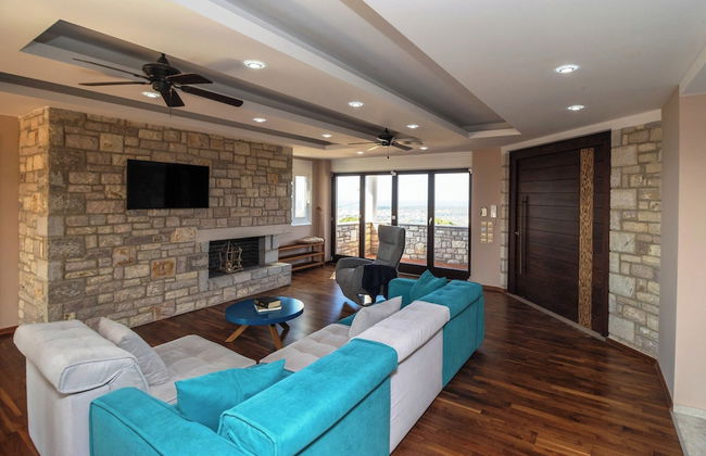 Kbel sea View Villa, Private Pool, Sleeps8, Garden - Foto 15