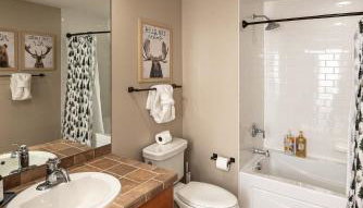 Base Camp Ski Slope Views Granby Ranch - Foto 3, towels, Shower