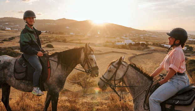 Coucher de soleil à Paros