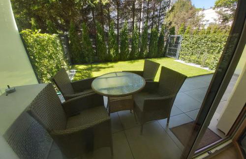 Apartament Whiteblue Dream 2 Kołobrzeg z ogródkiem & sauna & fitness & bawialnia dla dzieci - Foto 9