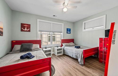 Beach House Steps away from the Boardwalk and Beach with Ocean Views in Seaside Heights! - Foto 24