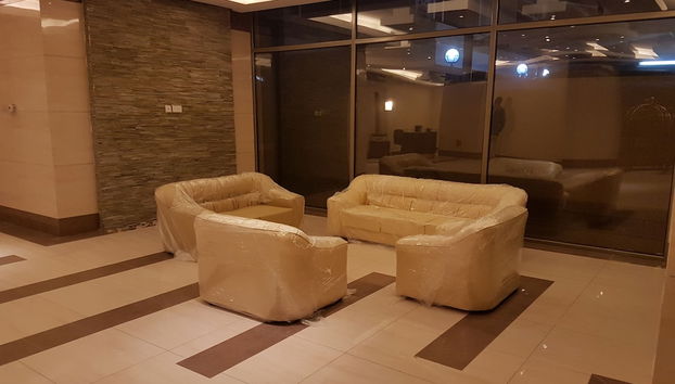 Lobby sitting area