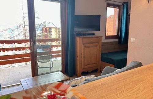 Appartement 3 pièces 6 pers. - Pied des pistes avec piscine, sauna et animaux admis - FR-1-330-396 - Foto 7