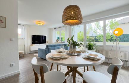 Fewo AM PARK - 4P, Boxspringbett, Balkon, SmartTV, Gesundbrunnen, familienfreundlich - Foto 18