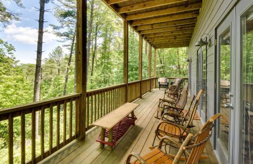 Spacious Georgia Escape with Fireplace, Deck and Grill - Foto 22